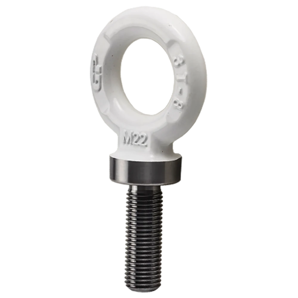 High Strength Material Red Quenched Alloy Steel Grade 8 Eye Bolts For Lifting And Connecting