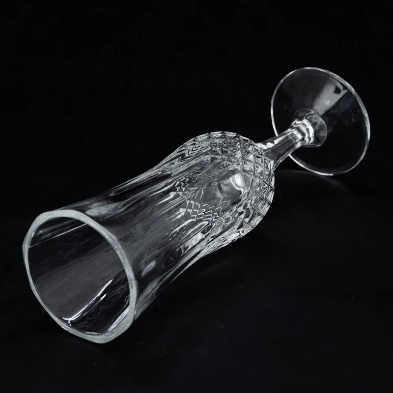150ml diamond goblet champagne glasses TL3001DIM