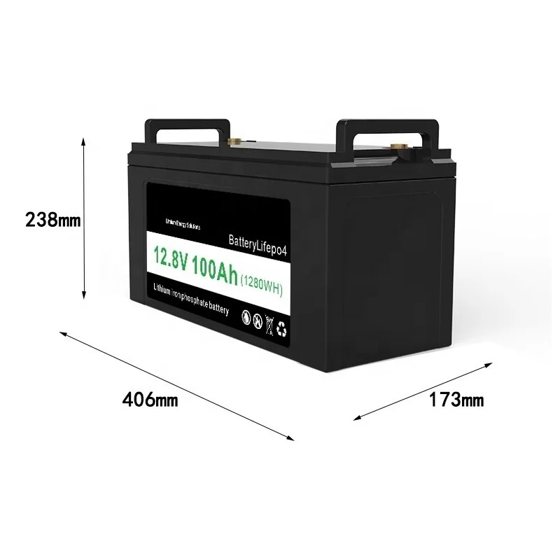 OEM Good Price 12V 100Ah 2560Wh Solar Power Storage Lithium-Ion Battery