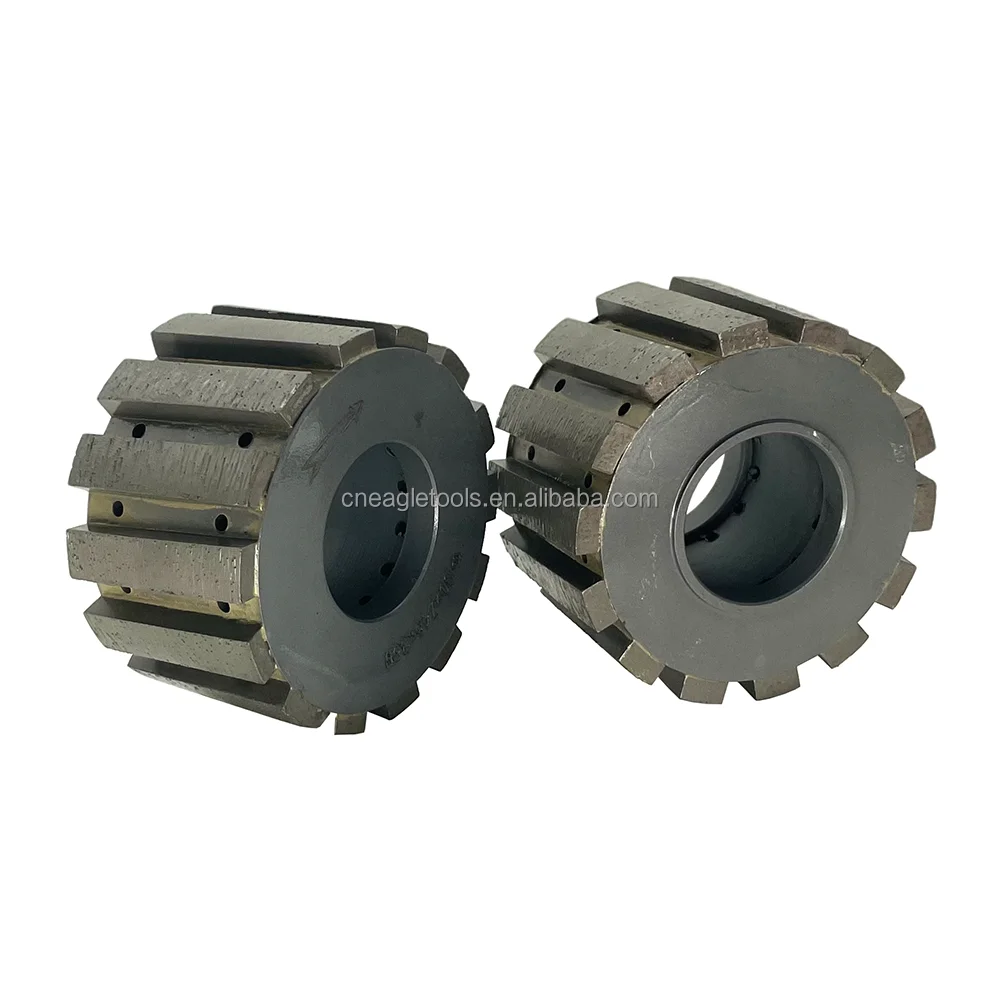 Crawnedeagle Diamond CNC Profile Wheels Z35/Z40/Z45 Segmented Diamond Profiling Tools for Granite Quartz Stone