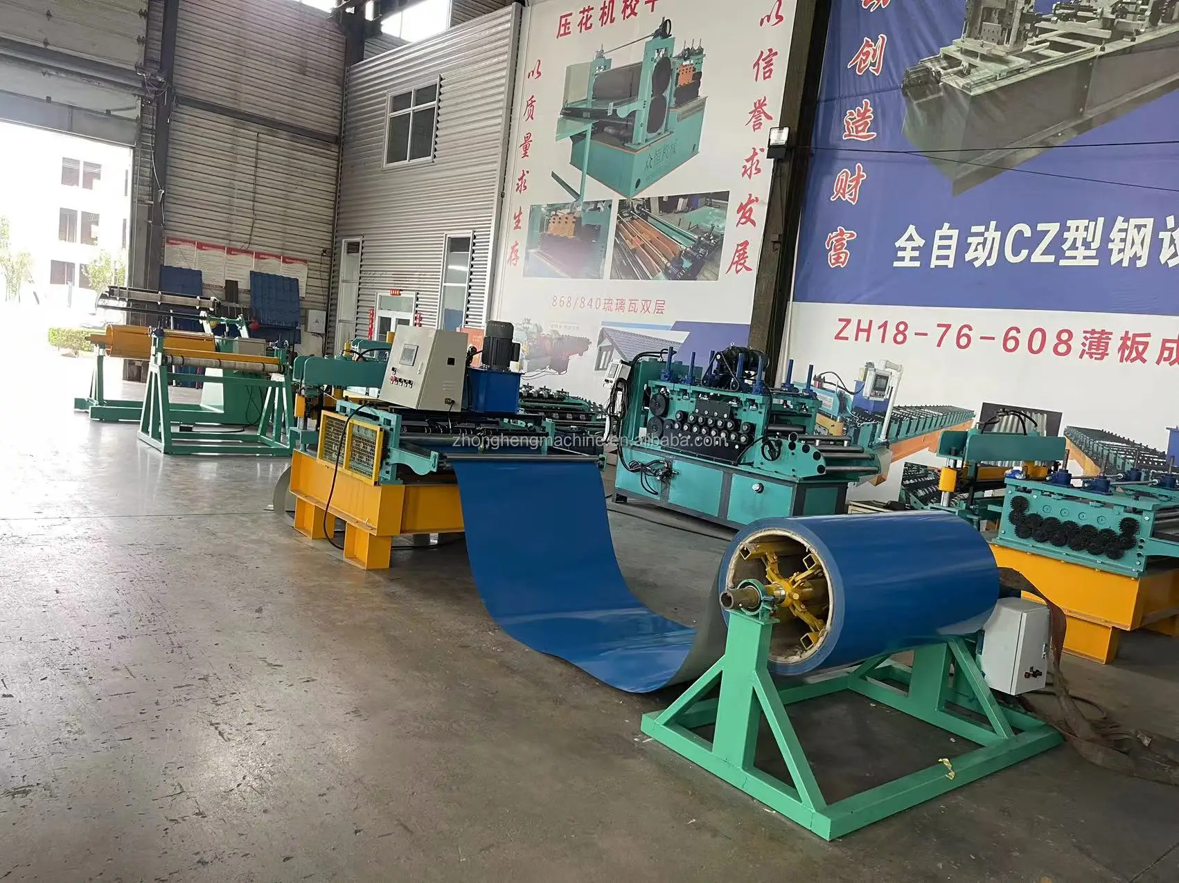 Manufacturer Sale GI PPGI Simple Slitting Line Coil To Length Machine