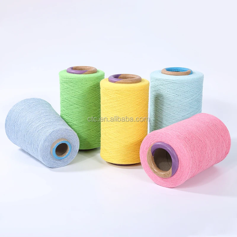 Cones 100% cotton open end yarn tshirt cotton knitting yarn for knitting 30s/1