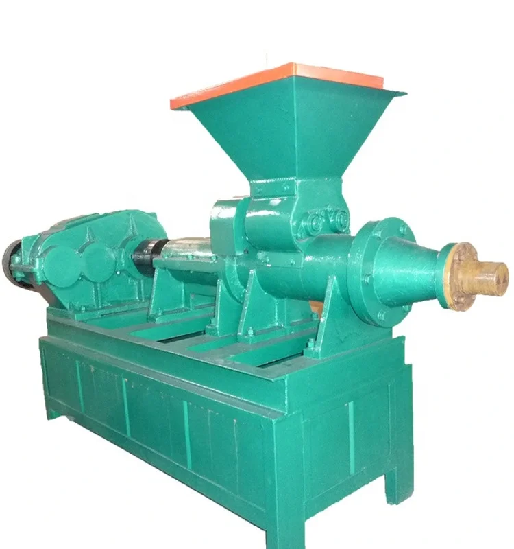 Extrusion Pillow Shape Round Shape Roller Type Mineral BBQ Coal Charcoal Briquette Extruder