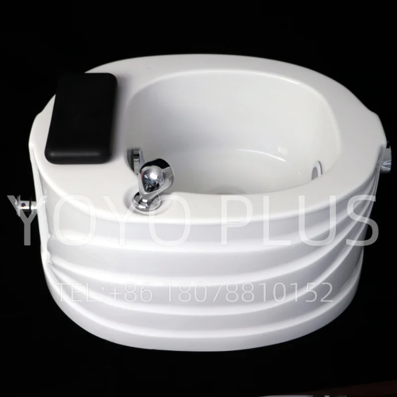 YOYO high quality white pedicure sink hydromassage salon foot spa  pedicure chair foot bath