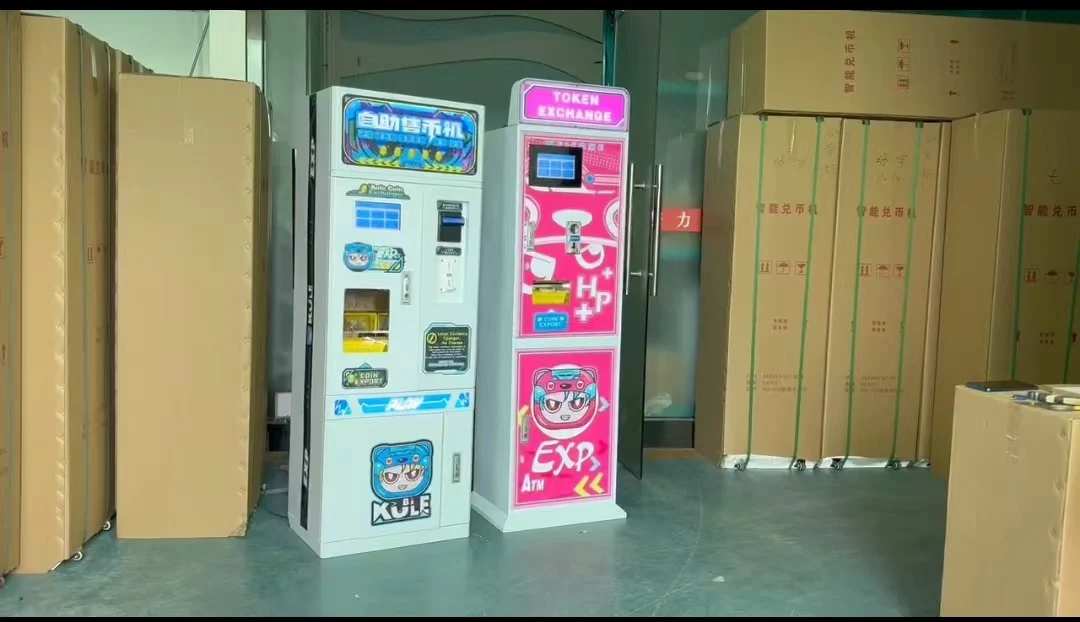 Wholesale Automatic Bill Coin Change Vending Machine Cash Bill Exchange to Coin Token Exhcanger Machine