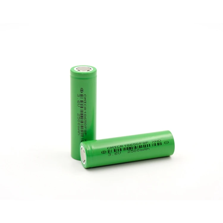 CHAM BIS  CE Wholesale UPS li-ion 2500mah Capacity Mah 3.6v Rechargeable 18650 Cell Battery