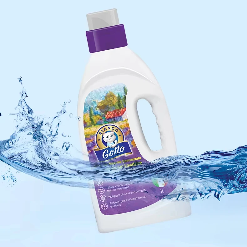 Original Wholesale Laundry Washing Liquid Detergent Household Lavender Scent Detergent Liquid Product
