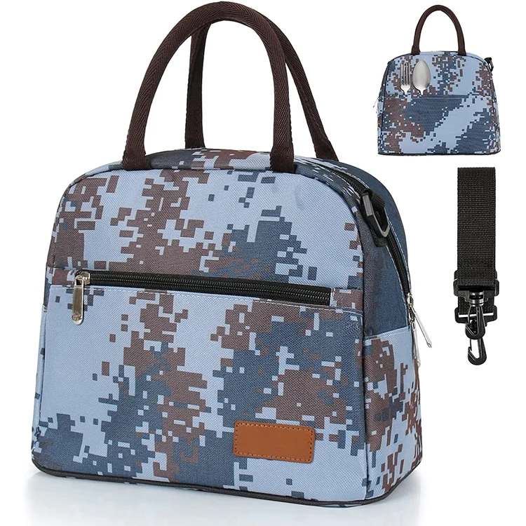 Wholesale Hot Sale Insulated Thermal Custom Printing Tote Bags Cooler Food Lunch Box Picnic Bag Set