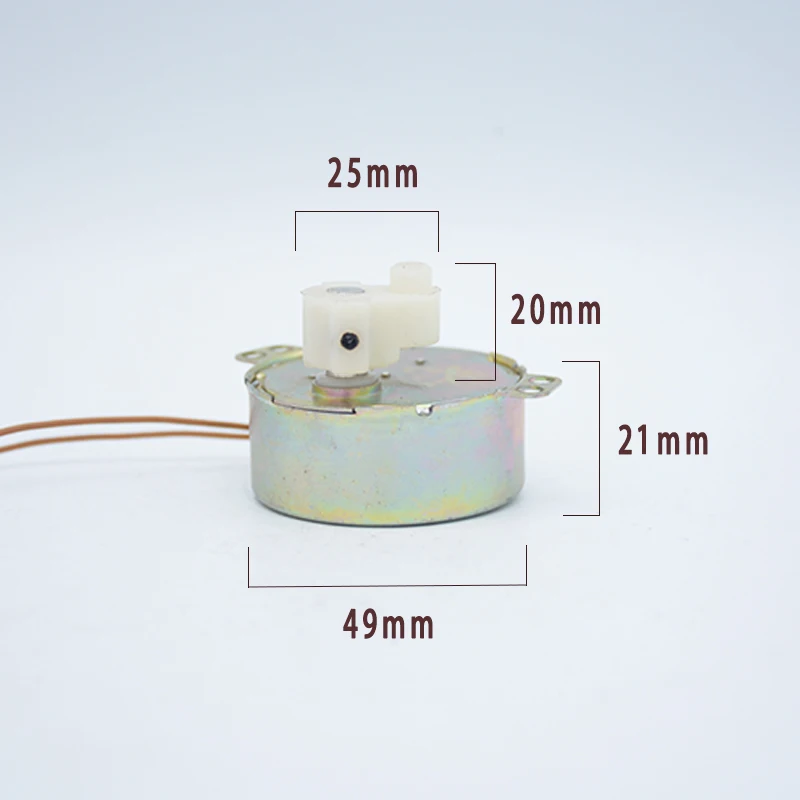 220-240V 50/60Hz Ac Permanent Magnet Synchronous Motor ty 50 4w 1.4 to 63RPM CW/CCW TYC-50 for