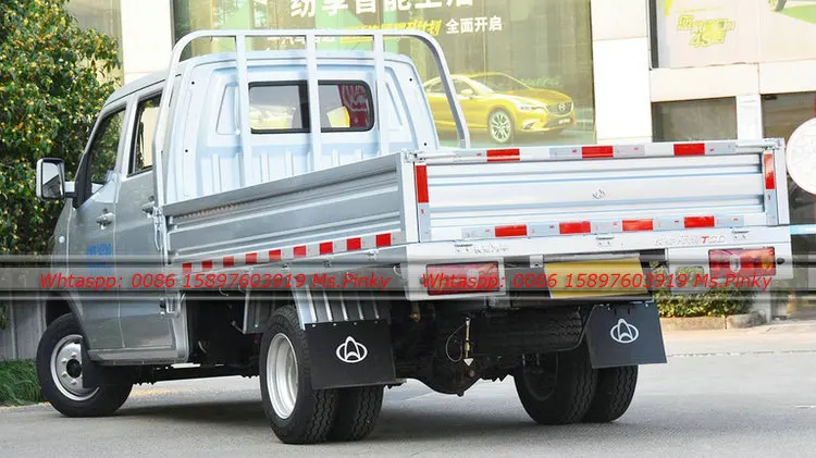 Good Quality Chang an Double Cabin Mini Natural Gas Vehicular 1600CC Cargo Truck With CNG Engine for Sales