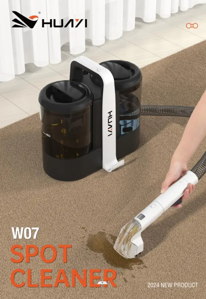 600w 15kpa Portable Carpet Cleaner Fabric Washing Carpet Cleaners Car seat cleaning