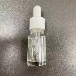 wholesale fine rribbed white dropper for cosmetic glass essential oil bottle