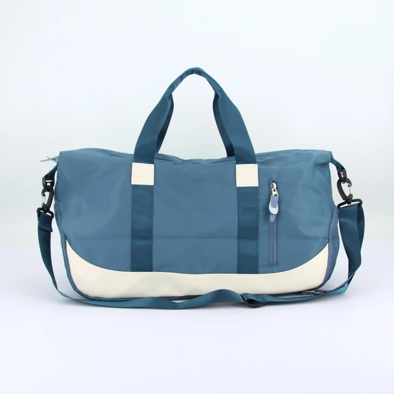 Wholesale Customized New Sports Nylon Waterproof Sports Swimming Duffle Bags with Shoe Compartment