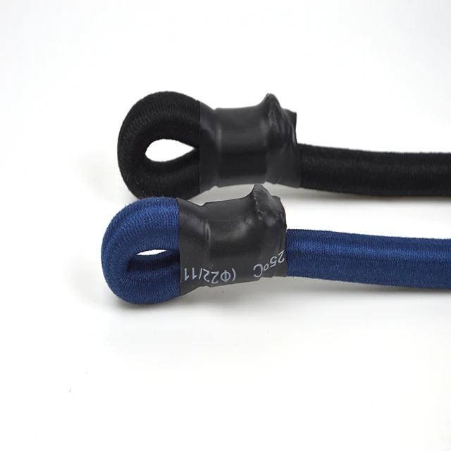 Strong Elastic 8mm-15mm Diameter Polyester round Bungee Cord in Various Colors for Trampolines and Other Applications