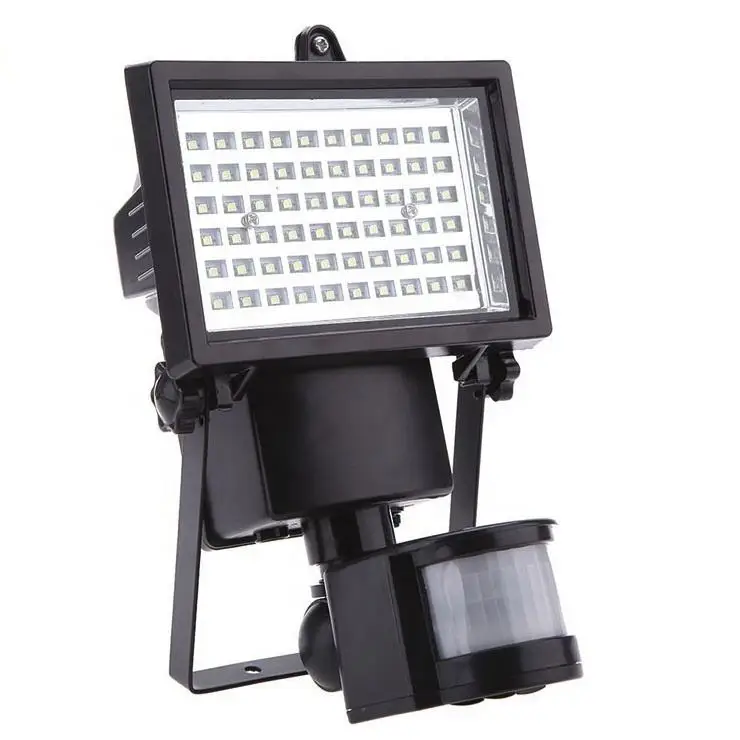 60LED solar street lamp Outdoor solar lamp Waterproof motion sensor Garden yard safety lighting