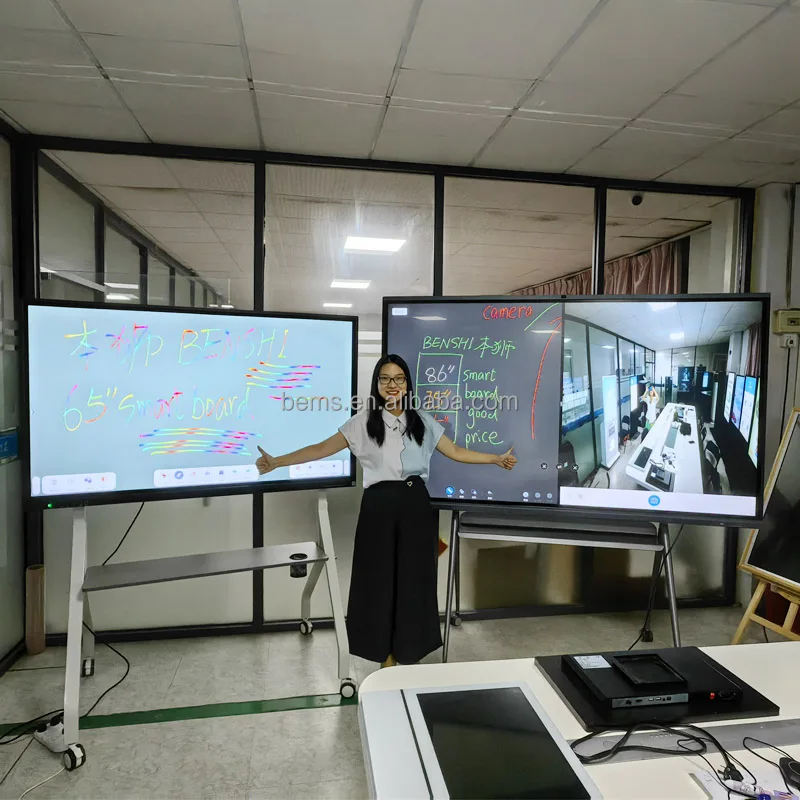 50/55/65/75/86/100/120 дюймов школьный обучающий сенсорный экран android смарт-интерактивная доска цифровое ТВ для школы/конференц-зала