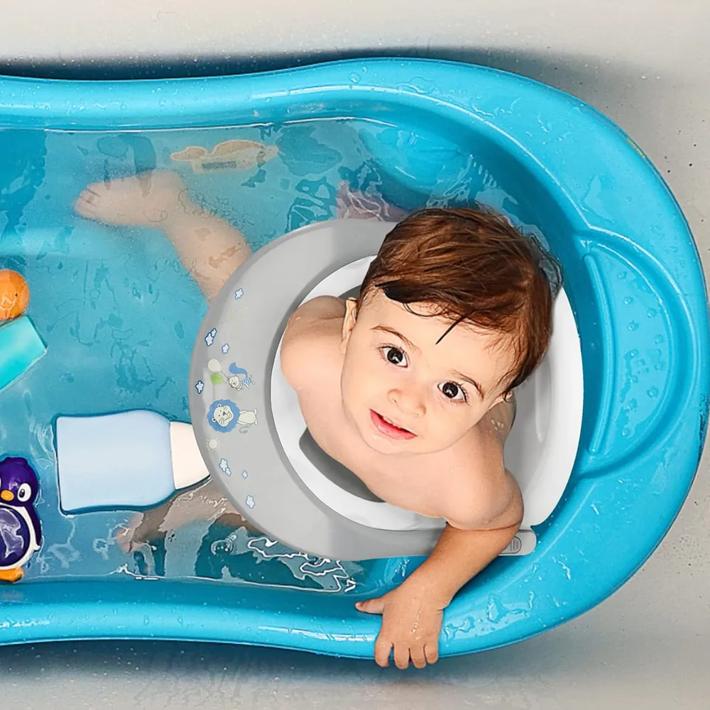 BBCare симпатичная форма складное детское кресло для ванны нескользящее сиденье 6-18 месяцев с присосками окружают детские товары