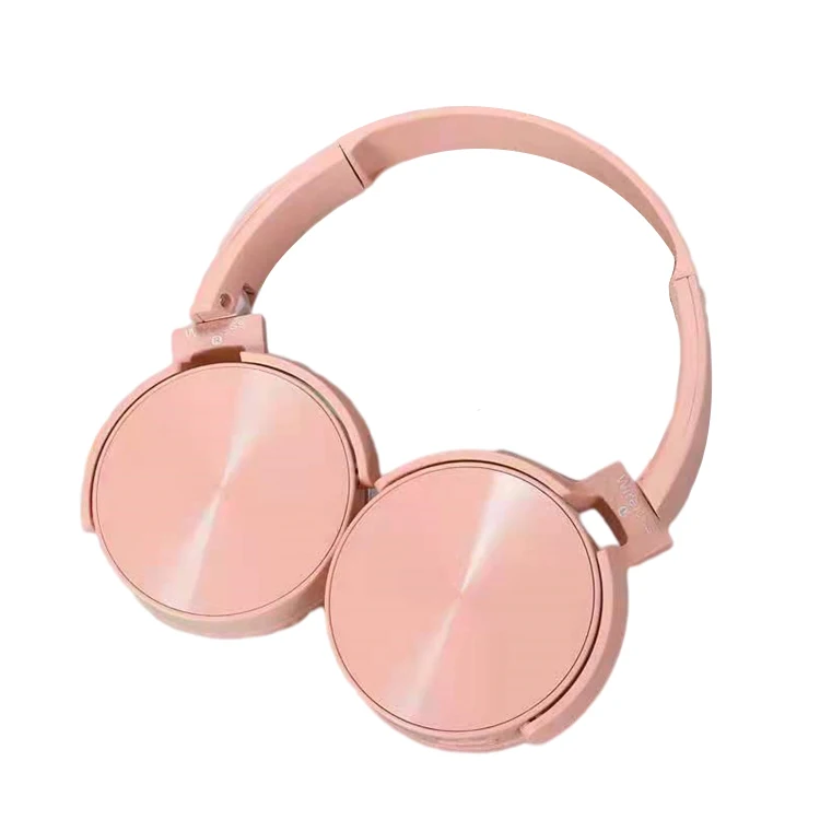 China New Band Whloesale Good Price Colorful Wireless Headphones With Round Shape Earmuff For Laptop