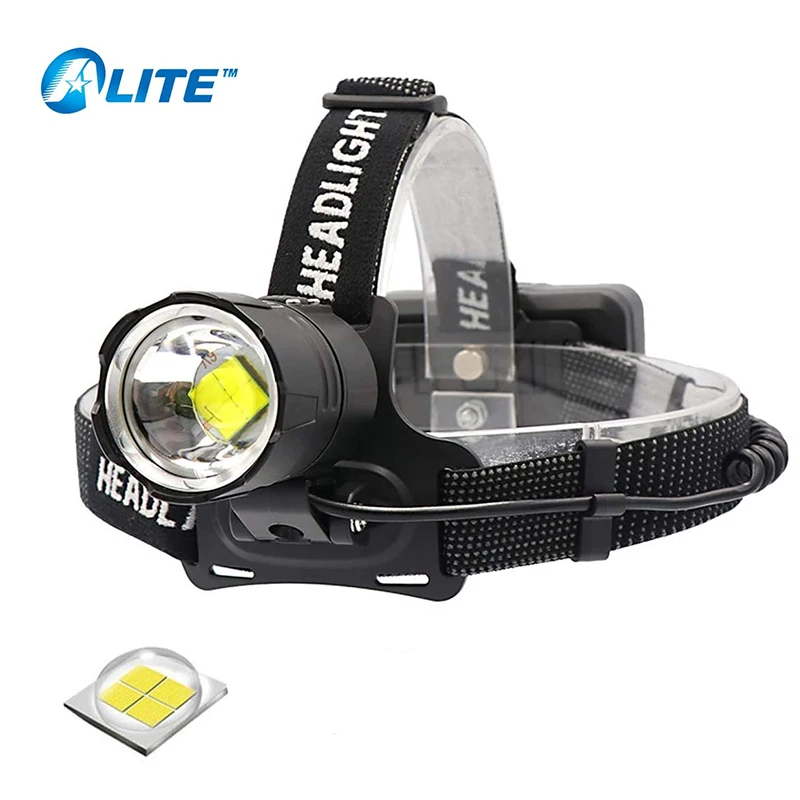 High Power Waterproof LED Rechargeable Head Lamp USB Rechargeable XHP 50 3000lm Headlamp