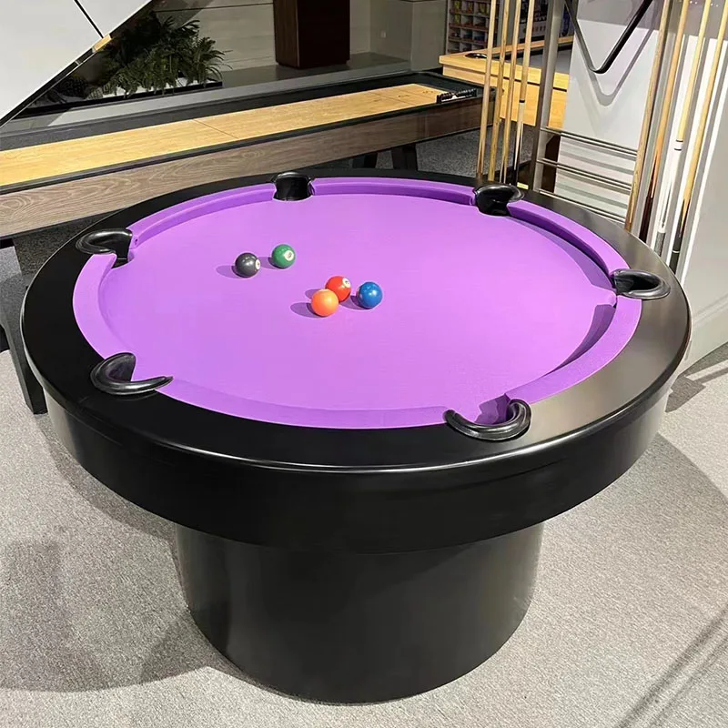 1.8 meters Manufacturer wholesale high quality fashionable design round billiard table round billiard table for bar ktv