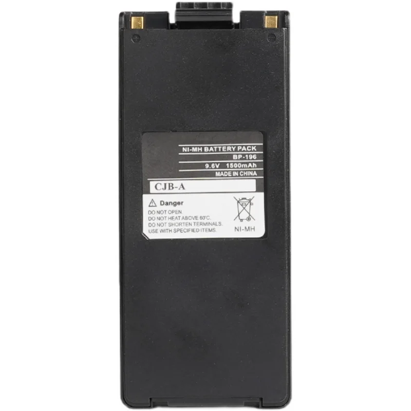 BP-196 BP-195 9 6 В 1500 мАч рация Ni-MH аккумуляторная батарея для ICOM IC-T22 IC-T42 радио