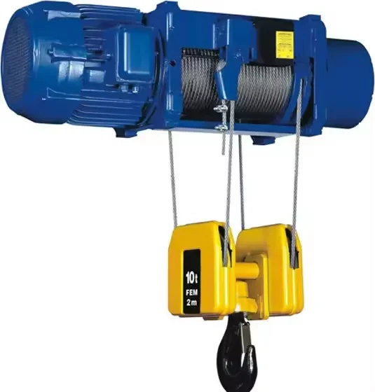 China Crane Crane Lifting Equipment 2 Ton 5 Ton 10 Ton 16 Ton Monorail Electric Hoist With Trolley