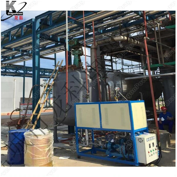Electric 24KW Thermal Oil heater with control cabinet Thermal Oil furnace heating