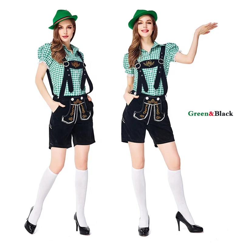 OEM  Custom Size Adults Halloween Girls German Bavarian Oktoberfest Beer Costume Women Cosplay In Games Carnival Costumes
