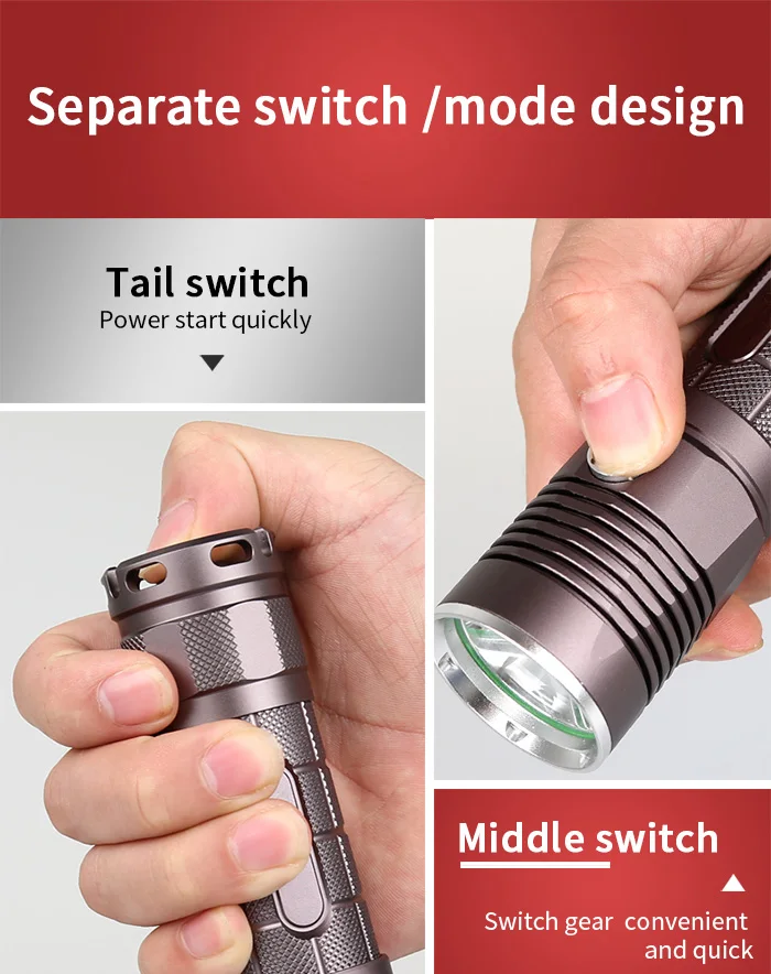 Okefire высокой мощности светодиодный фонарик для кемпинга от производителя