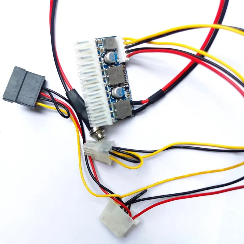  Из завода дешевая цена 24Pin работающего на постоянном токе 12 В в вход Dc-Atx-250W кабель питания