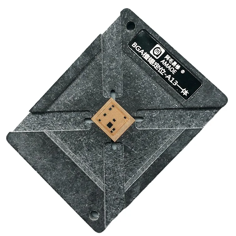 Трафареты для ноутбука 80x80 мм Mpc555Lf8Mzp40 Amaoe Nvidia Bga Reballing Station, трафареты для переделки процессора, трафарет Nokia Mtk