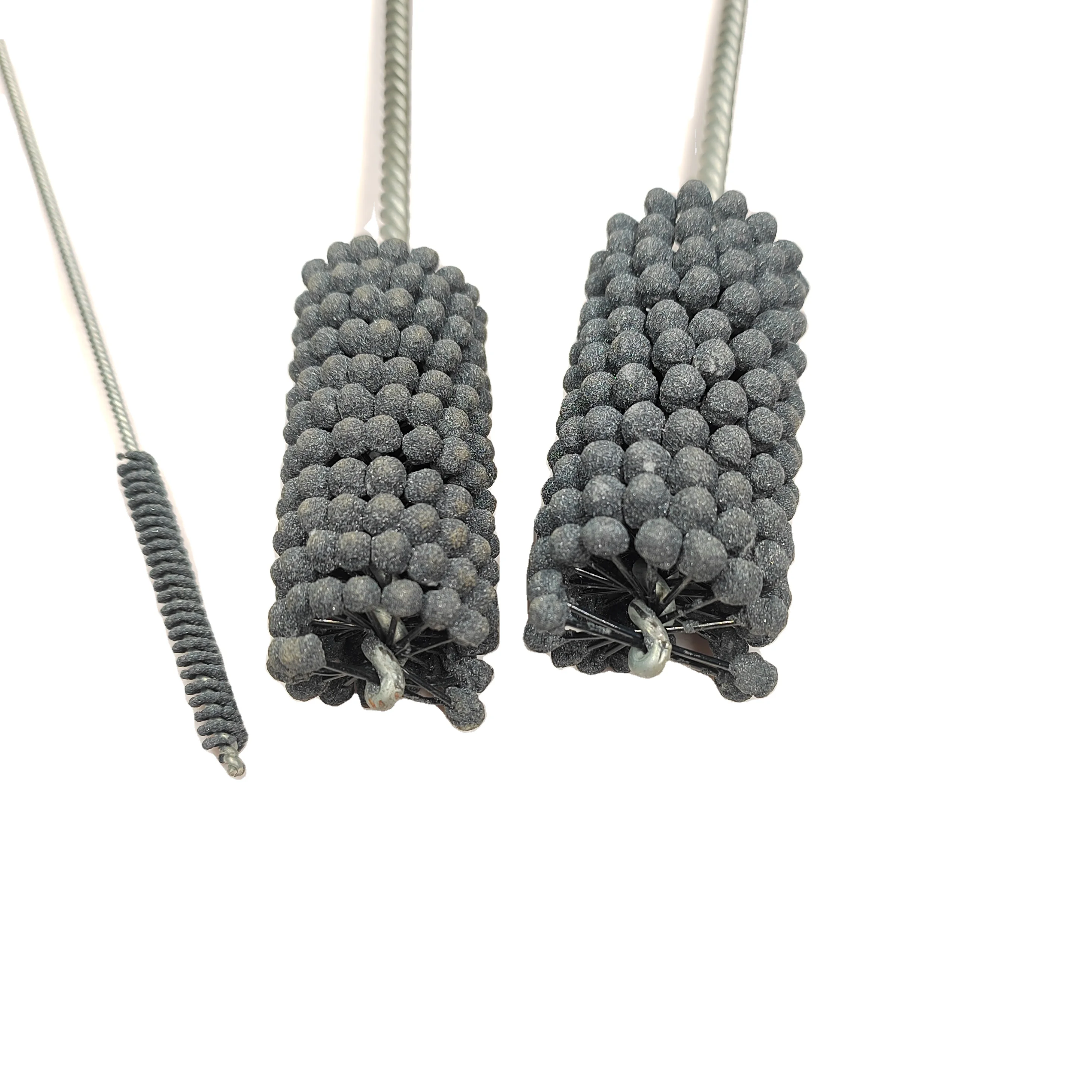 silicon carbide abrasive 180 grit professional flexible ball type honing brush abrasive filament brushes