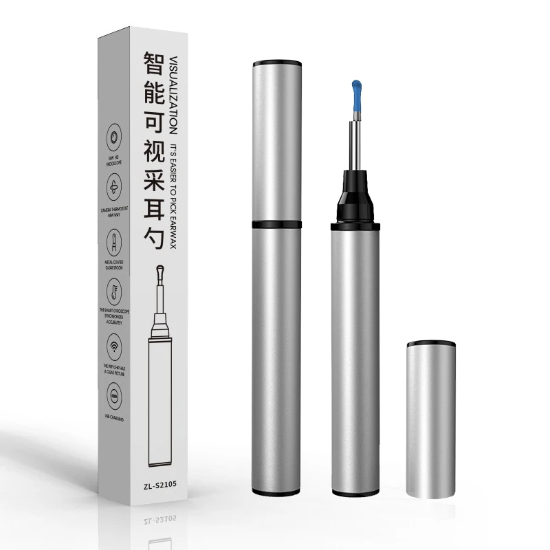 2024 New Arrival Digital Cleaning and Cleaning Earcleaning Ear Otoscope Ear Camera Ear Cleaner Earwax Remover ABS Hand Held