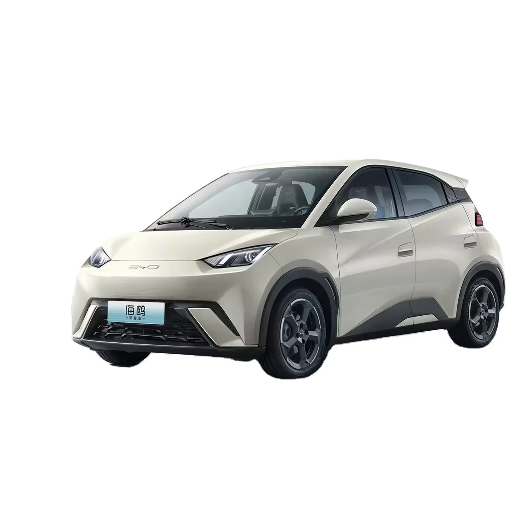 UsedCheapeat 305KM Small Pure Electric New Energy Vehicles For BYD Seagull 2024 Honor Edition 305KM Free Edition