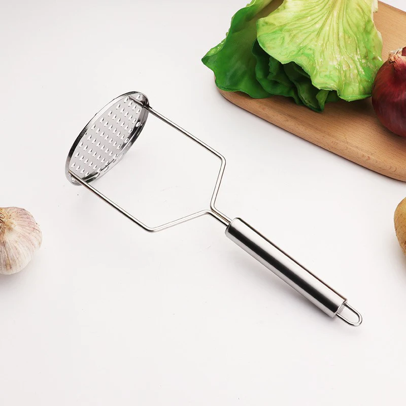 Hot Sales Heavy Duty 2 Pack Kitchen Tool Mashed Potatoes Beans Vegetables Stainless Steel Potato Masher
