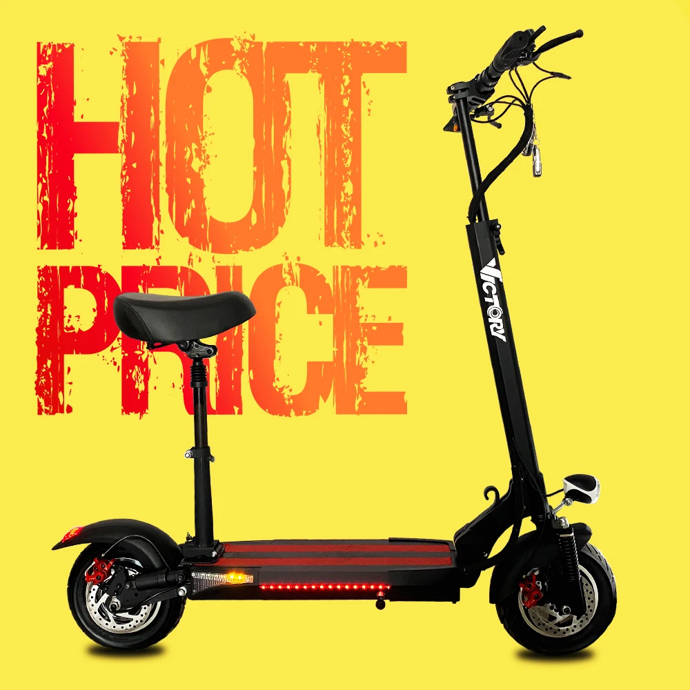 Лидер продаж, внедорожный электрический скутер Kugoo M4 Pro с толстыми шинами, 500 Вт, 10 дюймов, для взрослых