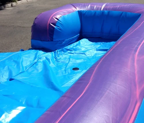 Outdoor Commercial Purple Crush Slide inflatable dry slide for party business