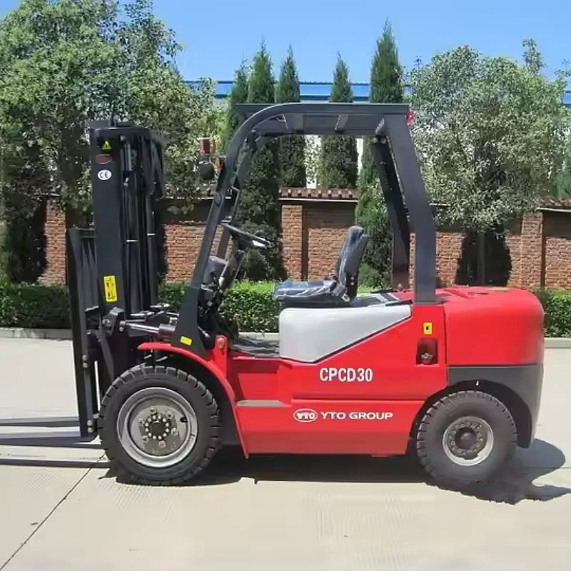 Best sales 3 tons of perfect working conditions China original diesel forklift truck