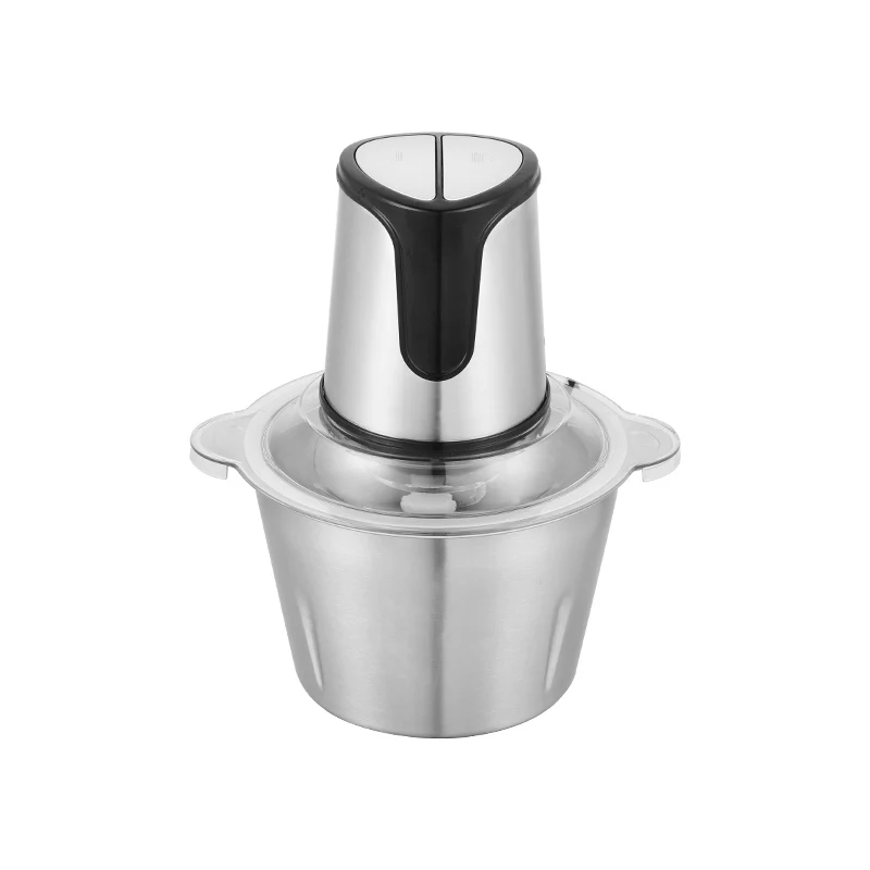 Homeasy Meat Grinder  Food Chopper 2L Stainless Steel Food Processor for Meat Vegetables Fruits and Nuts Stainless Steel Bowl