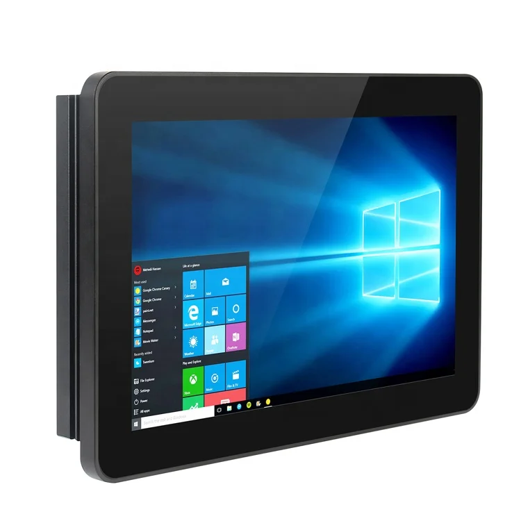 10 1 дюймов Intel 3855U core i3 i5 i7 супер тонкий настенный емкостный сенсорный экран промышленных панель планшеты компьютер pc