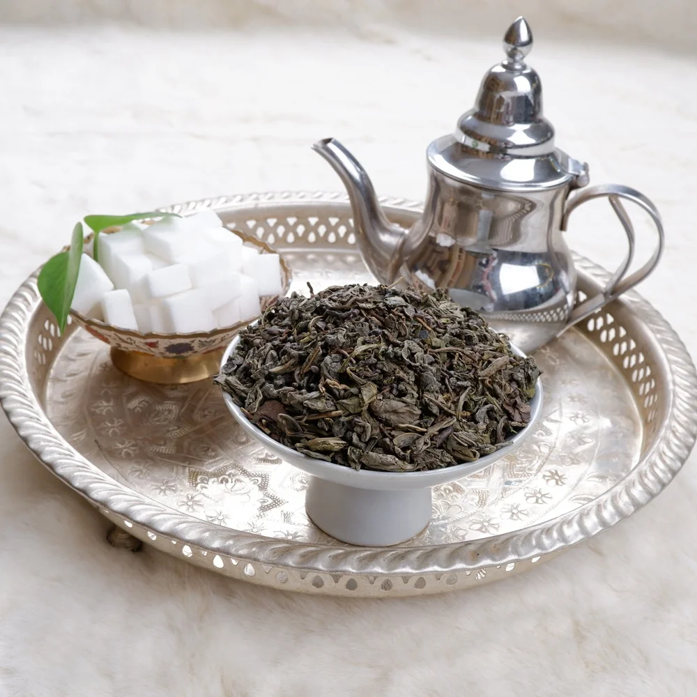 FREE SAMPLE The vert de china Refined Morocco African Market best green tea gunpowder green tea 9375 factory outlet hot sale