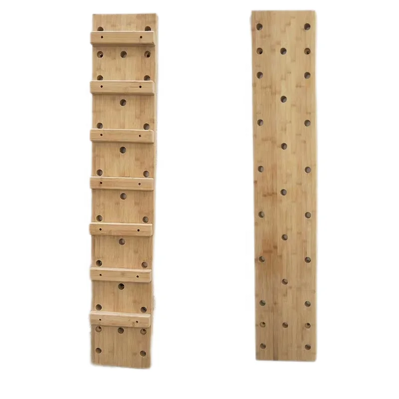 Hand Holds Peg Hole Board Climbing Frame Wooden Climbing Board