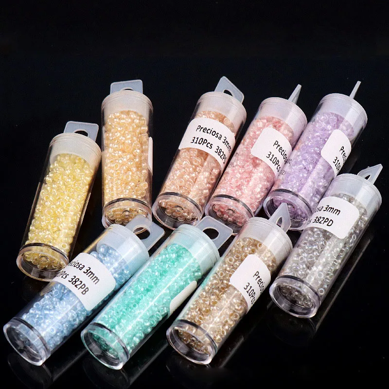 Wholesale Price 1 Tube 2 Mm/3 mm 4 mm Mini Czech Crystal Loose Beads,DIY Jewelry Accessories Beads for Jewelry Making