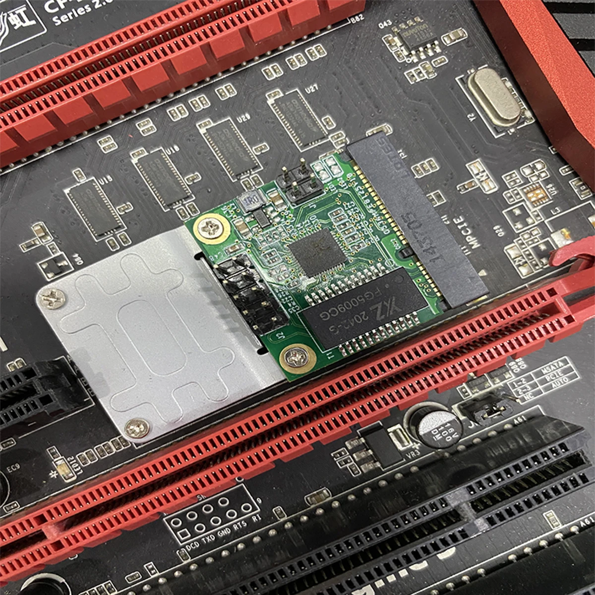 Mini PCIe Gigabit Network Adapter 10M/100M/1000M Mini PCIE Ethernet Card RJ45 LAN Controller Card