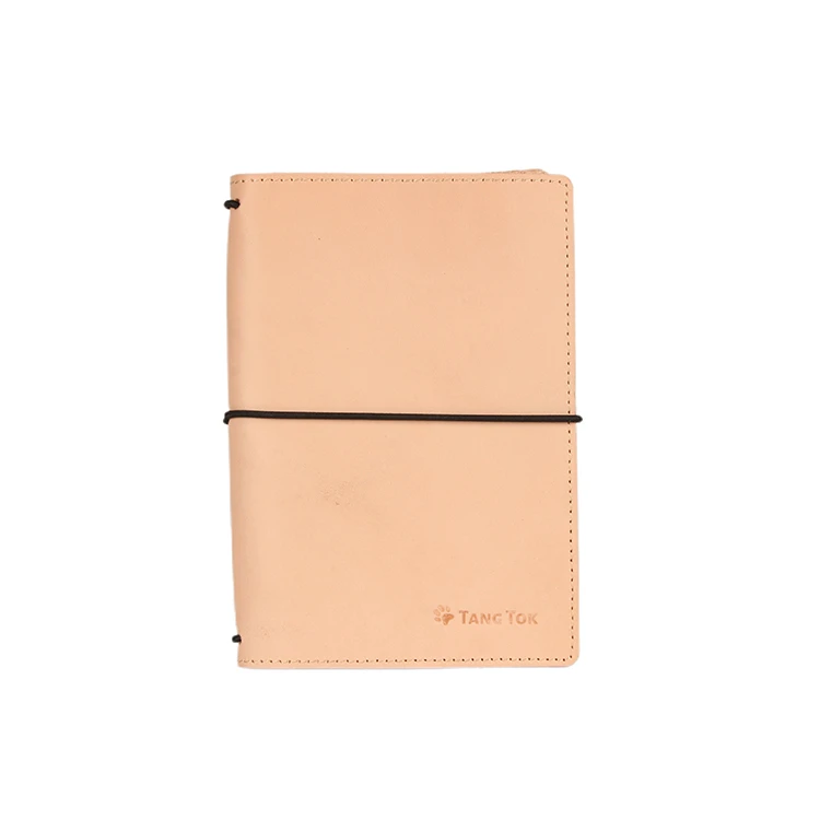 Manufacturer high quality wholesale hardcover leather diary with extractable book block