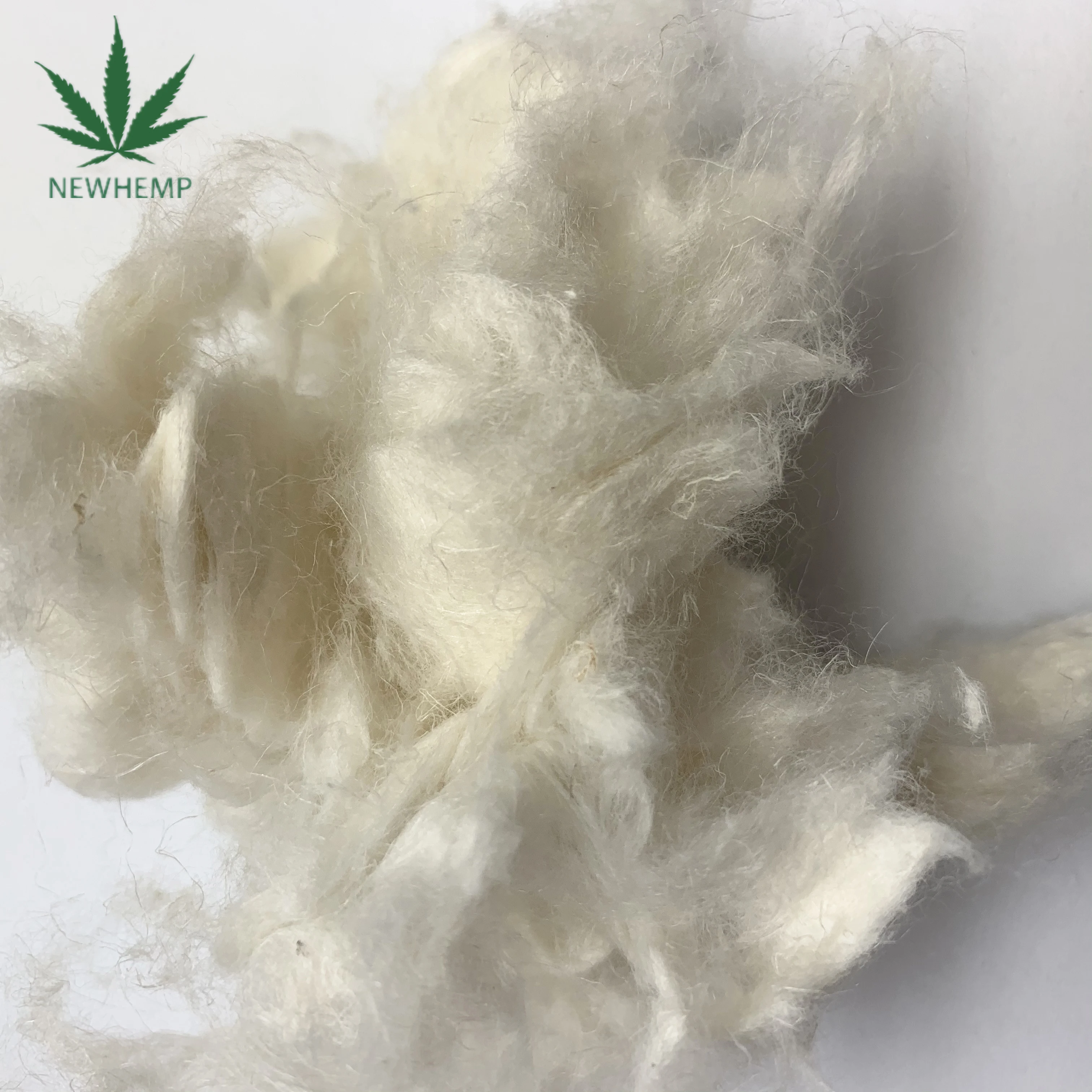 
ECO-friendly Bleached white 100% Hemp Fiber whiten for Spinning Blending Dyeing weaving Durable blanch Hemp fibres 