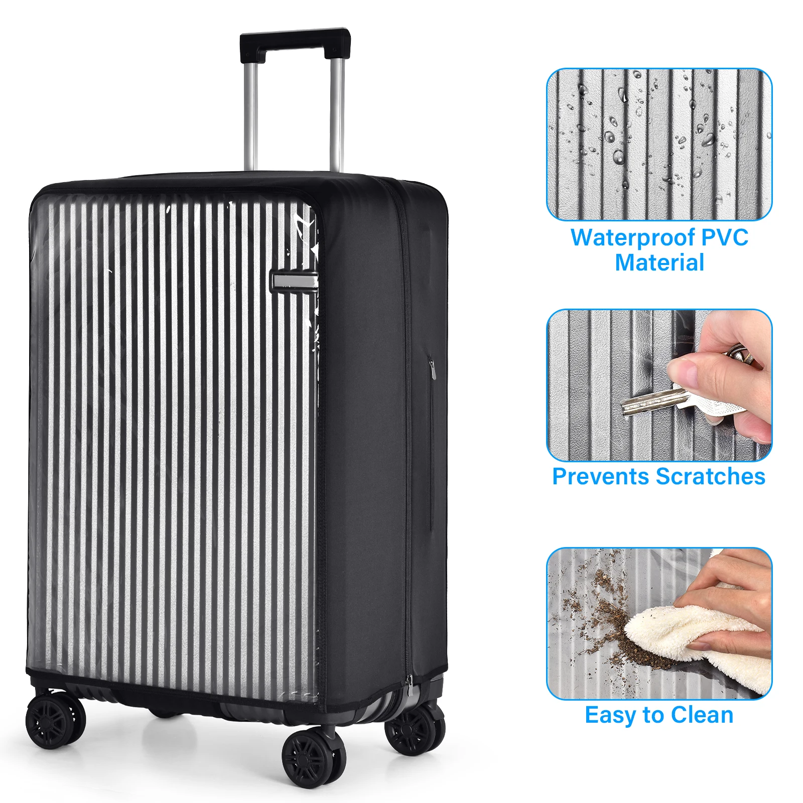 Custom Smoother and less effort Airport carry on suitcase for children Travel luggage Suitable for any road surfaces luggage