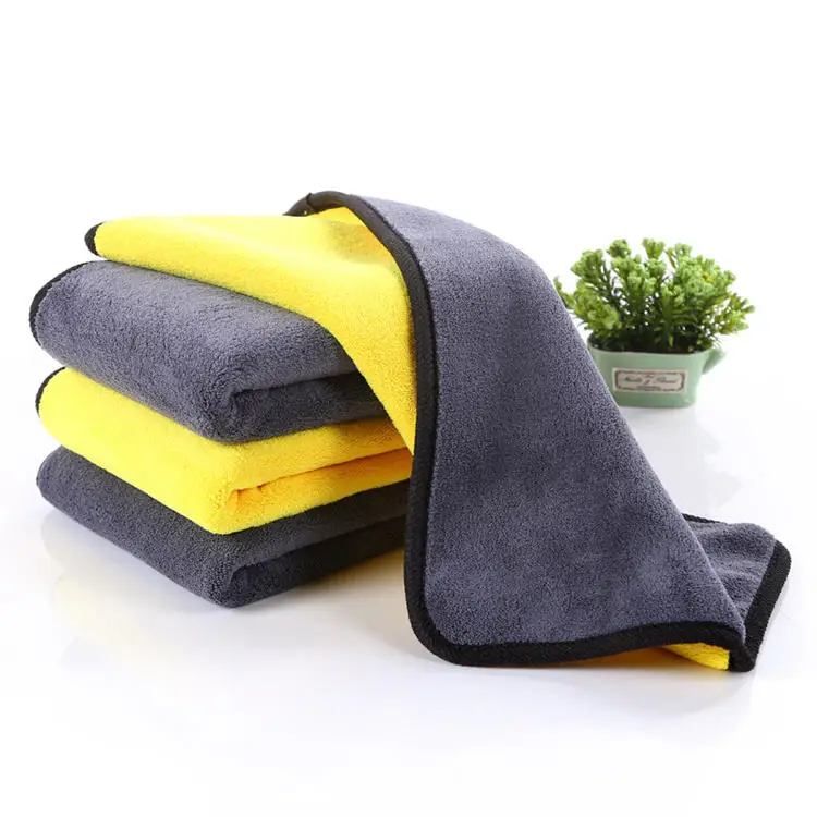 Coral Fleece Wash Microfiber Cloth Car Cleaning Microfiber Towel Car Drying Absorbent Towel