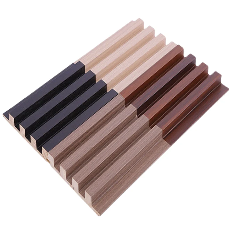 E&R WOOD Anti-Mold Natural Wooden 3D Panel Wall Decorative Wood Decoration Wall Board For Bathroom