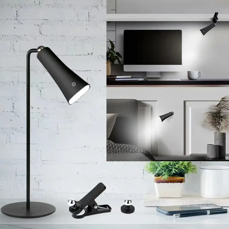 4-In-1 Rechargeable Cordless Led Table Lamps Multifunctional Home Decor Removable Magnetic Wall Desk Night Light Reading Room